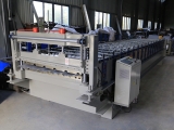 Highly Accurate Roof Panel Roll Forming Machine For YX25-205-1025 Profile