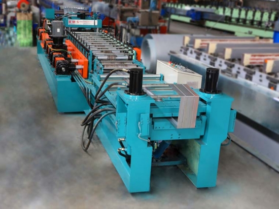 Highly Accurate Automatic Fire Damper Frame Roll Forming Machine