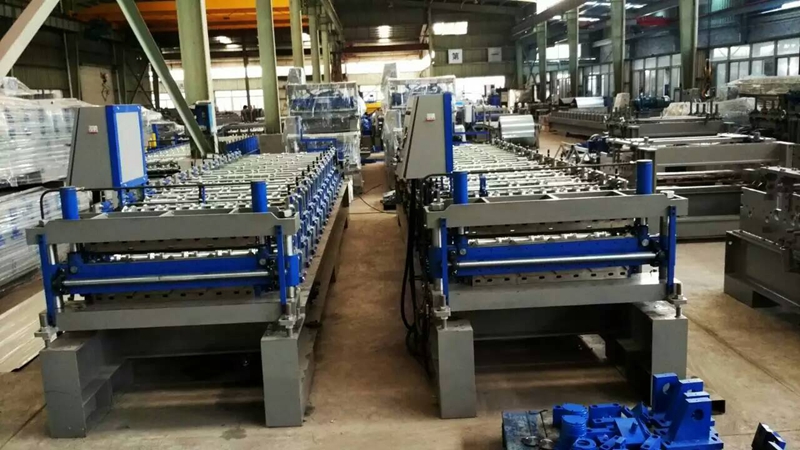 Double Layer Roof Panel Machine