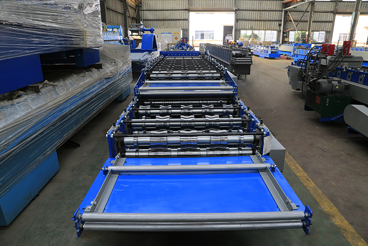 Double Layer Roof Panel Roll Forming Machine
