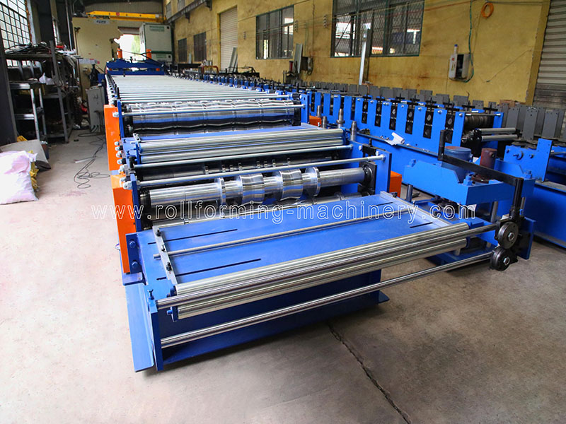  Double Layer Tile Roof Roll Forming Machine