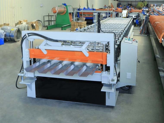 Roof Panel Roll Forming Machine For YX35-200-1000